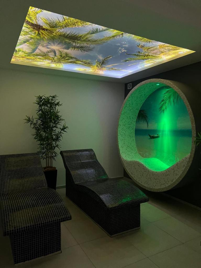"Poseidon" Centar Aparthotel Stari Banovci Exteriör bild